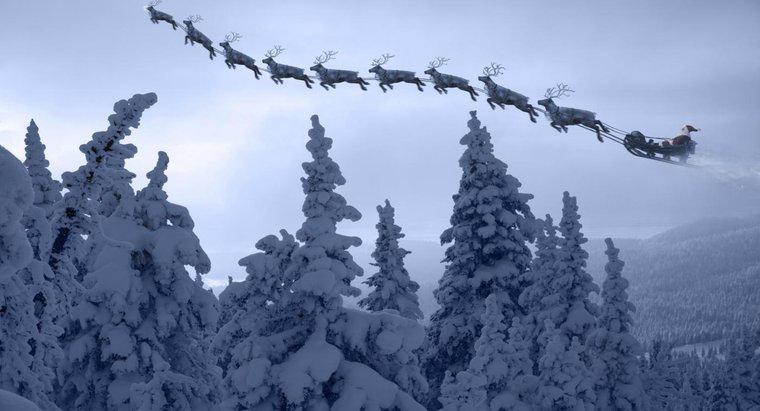 Quante renne ha Babbo Natale?