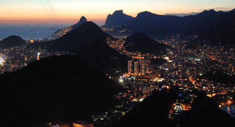 Quali sono le montagne principali in Brasile?