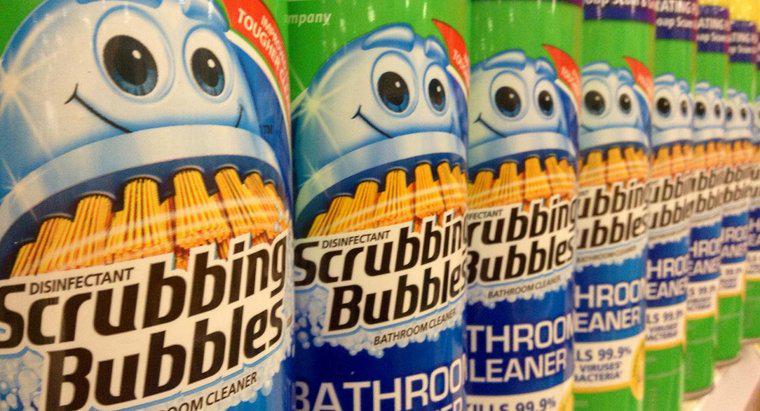 Quali sono gli ingredienti principali in Scrubbing Bubbles con Fantastik?