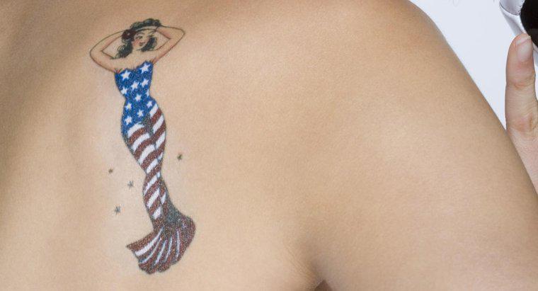Cosa simboleggia un tatuaggio a sirena?