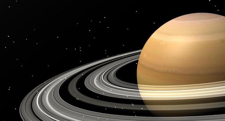 Come ha fatto Saturno i suoi anelli?