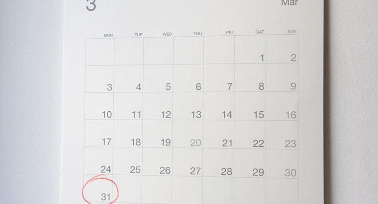 Cos'è un mese di calendario?