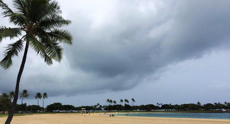 Quando è la stagione degli uragani alle Hawaii?