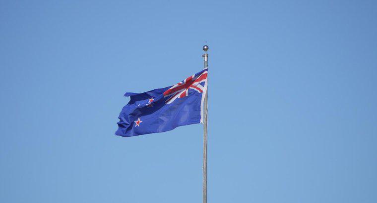 Che cosa rappresenta la bandiera della Nuova Zelanda?