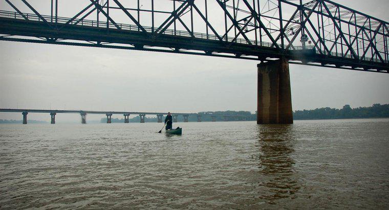Quanto è vasto il fiume Mississippi?