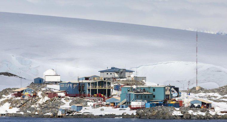 Che tipo di case ci sono in Antartide?