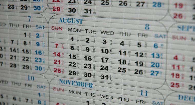 In che modo il calendario giuliano è diverso dal calendario gregoriano?