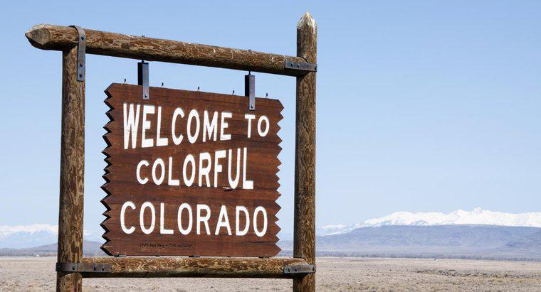 Come ha preso il nome Colorado?