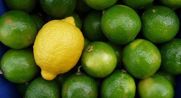 Quali sono le differenze tra limoni e lime?
