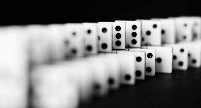 Quanti punti sono su un set standard di Domino?
