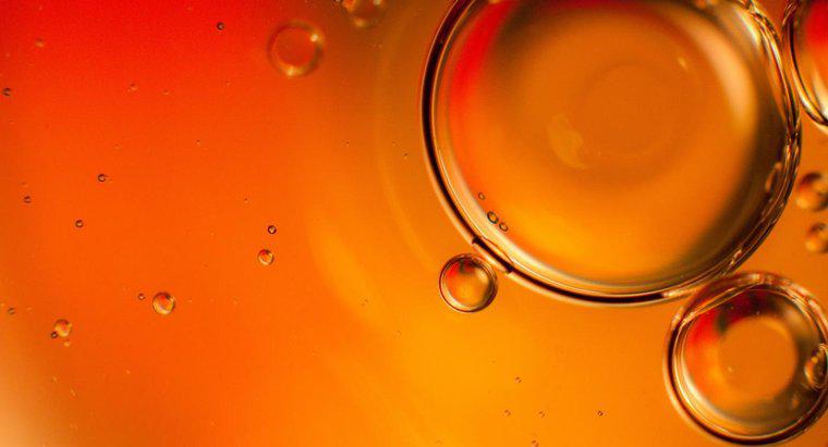 L'olio è meno denso dell'acqua?