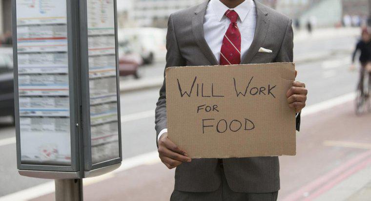 In che modo la disoccupazione conduce alla povertà?