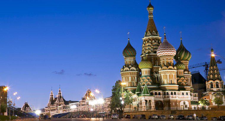Qual è la capitale della Russia?