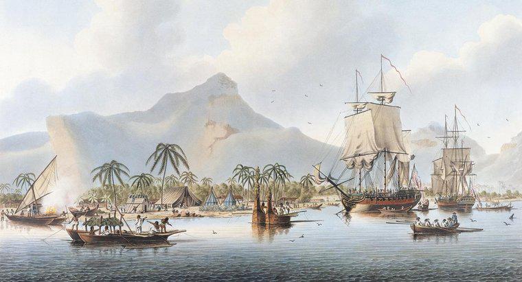 Quali paesi ha scoperto il capitano James Cook?