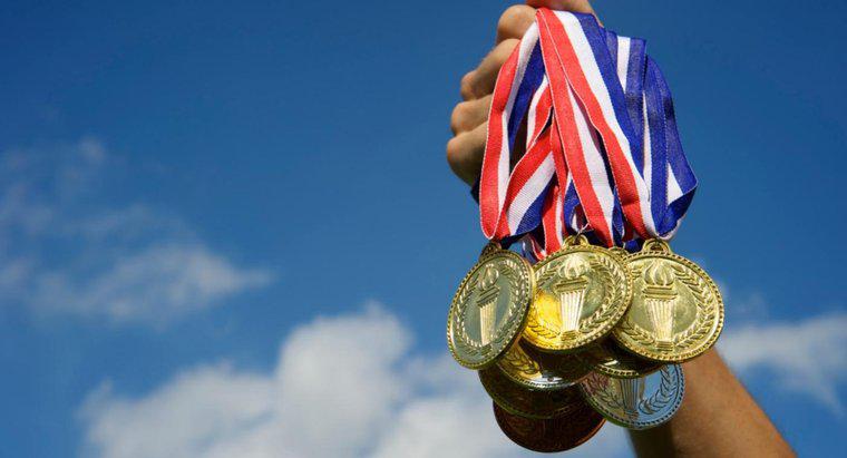 Di che cosa sono fatte le medaglie d'oro olimpiche?