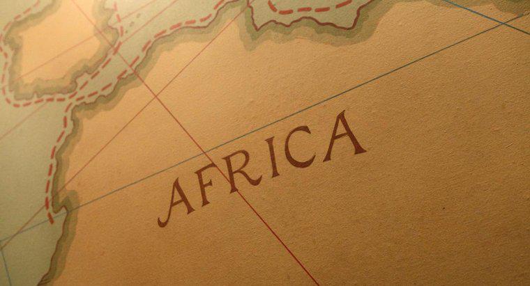 Dove si trova l'Africa?