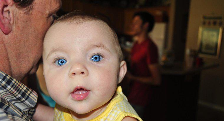 Tutti i bambini sono nati con gli occhi azzurri?