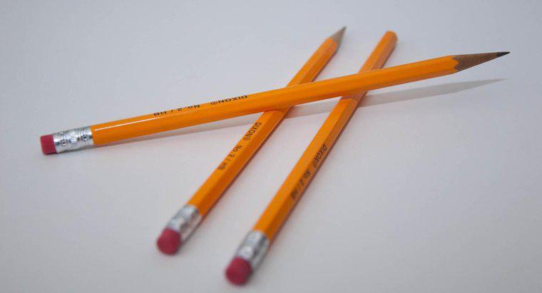 Qual è la lunghezza di una matita non affilata?