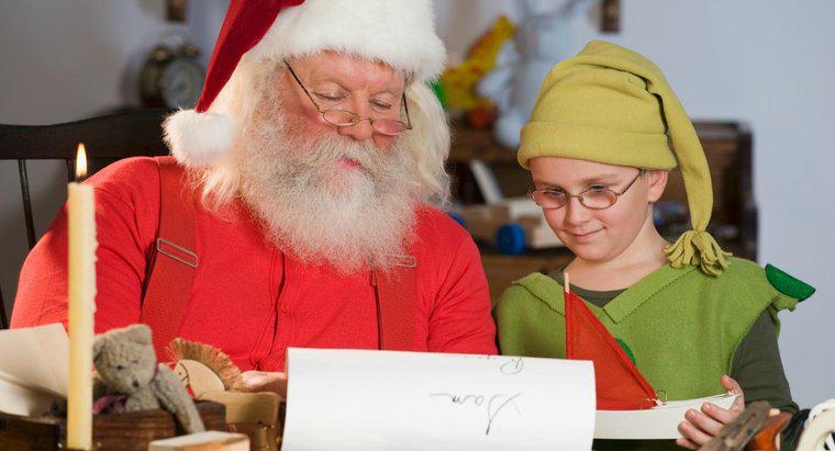 Quali sono i nomi degli Elfi di Babbo Natale?