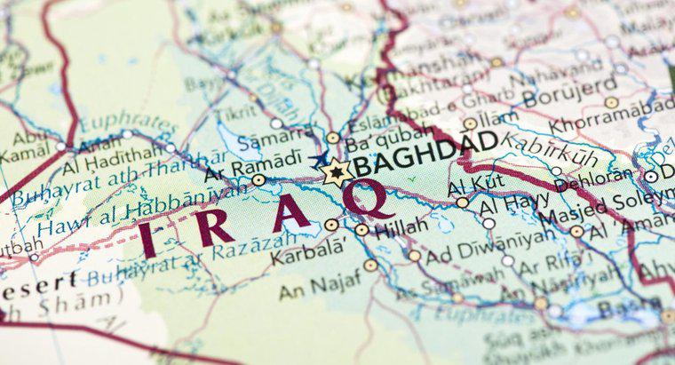 Quali paesi confina con l'Iraq?