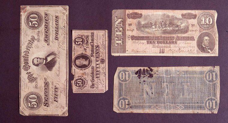 Qual è il valore del denaro confederato?