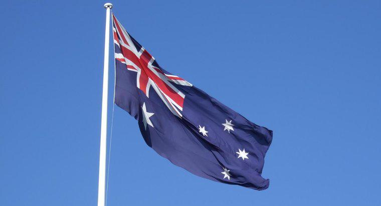 Cosa rappresenta la bandiera australiana?