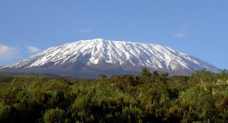 Qual è la montagna più alta in Africa?