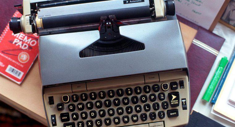 Come valuti il ​​valore di una vecchia macchina da scrivere?