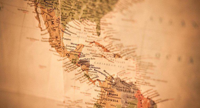 Su quale continente si trova il Messico?