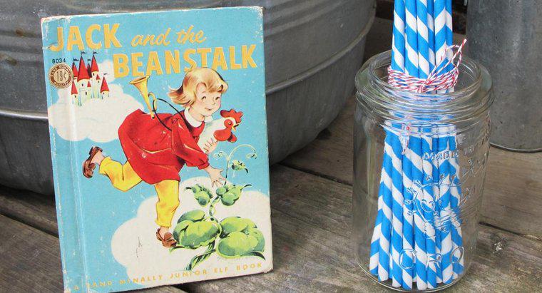 Qual è il nome del gigante in "Jack and the Beanstalk"?