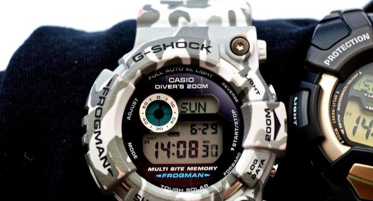 Come impostare il tempo su un orologio Casio G-Shock