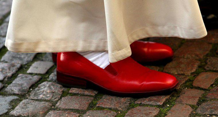 Di che colore sono le scarpe del Papa?