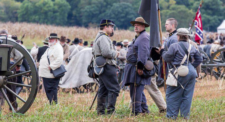 Cosa erano i due lati della guerra civile americana?