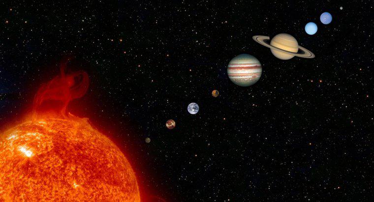Qual è la temperatura della superficie sui pianeti?
