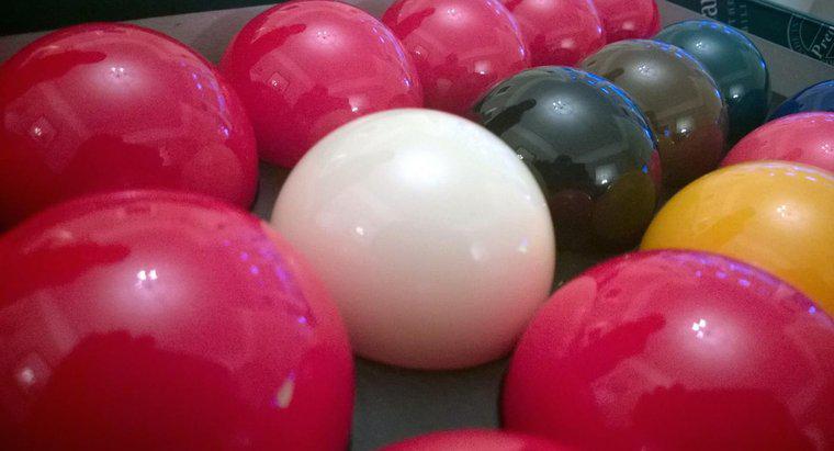 Quante palle di snooker di colore e di quello sono usate in un gioco di snooker?