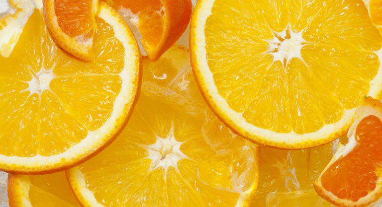 Puoi congelare le arance?