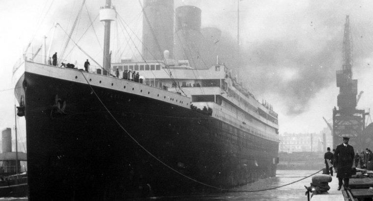 Quale azienda possedeva il Titanic?