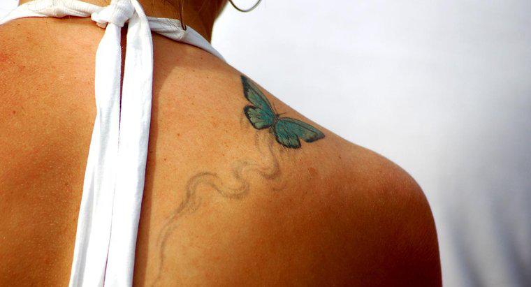 Qual è il significato di un tatuaggio farfalla?