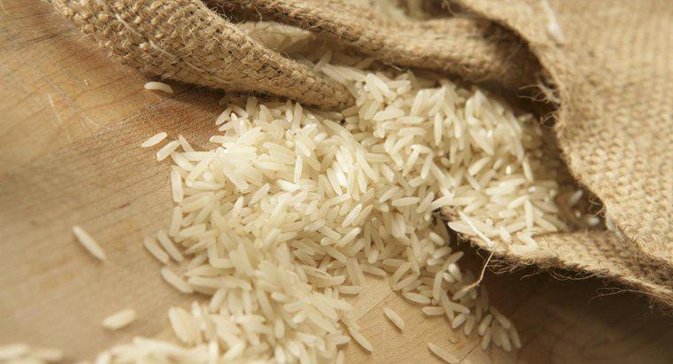 Quanti chicchi di riso sono in una sterlina?