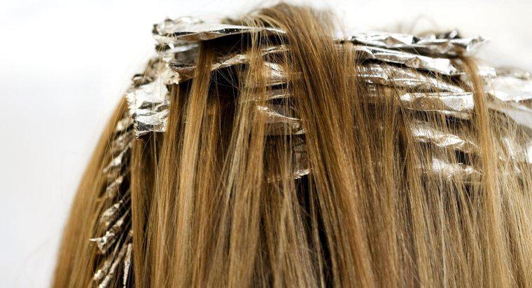 Potete usare il foglio di alluminio per colorare i capelli?