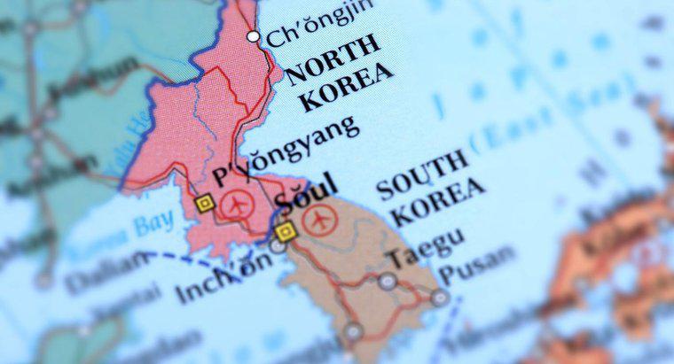 Quale Paese è più grande, la Corea del Nord o la Corea del Sud?