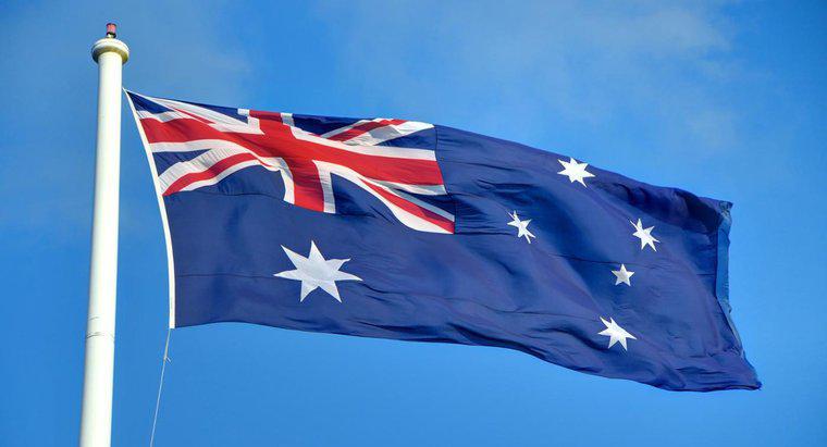 Cosa significano le stelle sulla bandiera australiana?