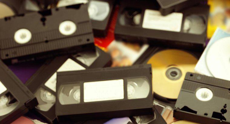 Come distruggete le videocassette?