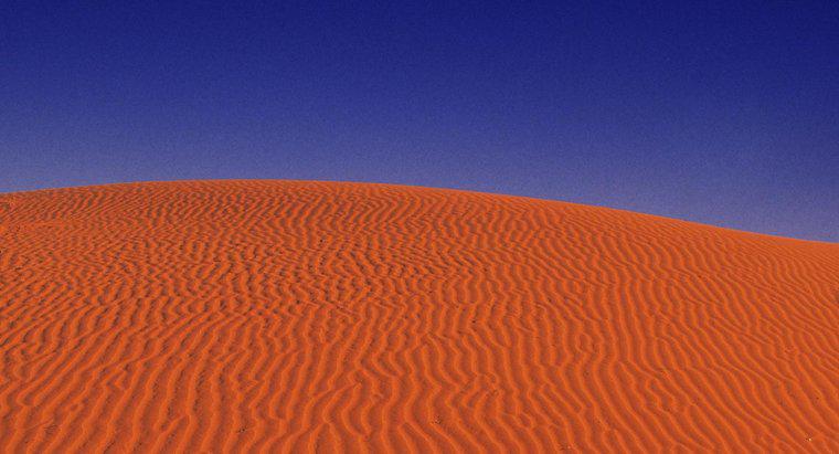Quali sono le più grandi dune di sabbia?