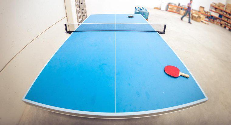 Qual è la dimensione standard di una tabella Ping Pong?