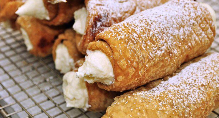 Come si appesantisce il riempimento di cannoli?