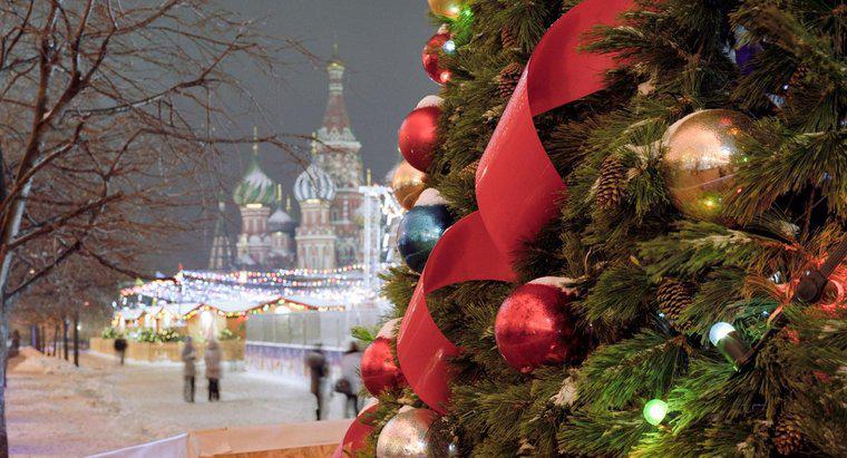 In che modo i russi celebrano il Natale?