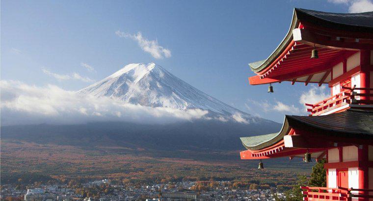 Qual è la storia dell'eruzione del monte Fuji?