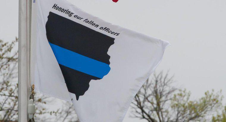 Quale bandiera è nera con una striscia blu orizzontale?