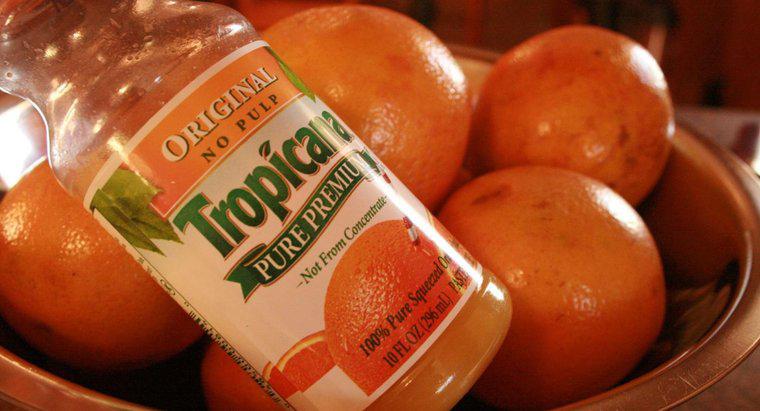 Il succo d'arancia è una sostanza pura?